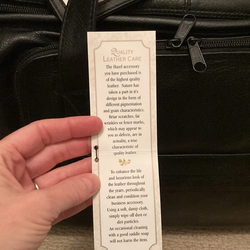 N/A nwt lleather