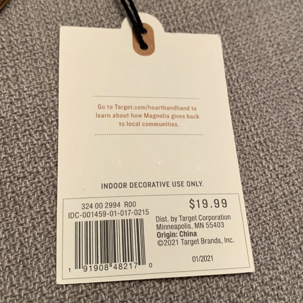 Hearth & Hand purchased new