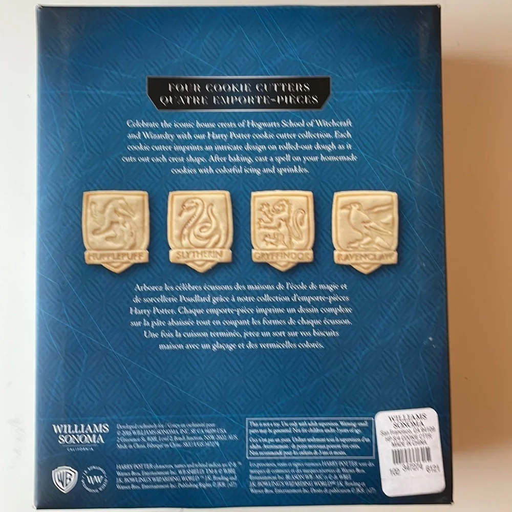 Williams Sonoma Harry Potter Cookie Cutters