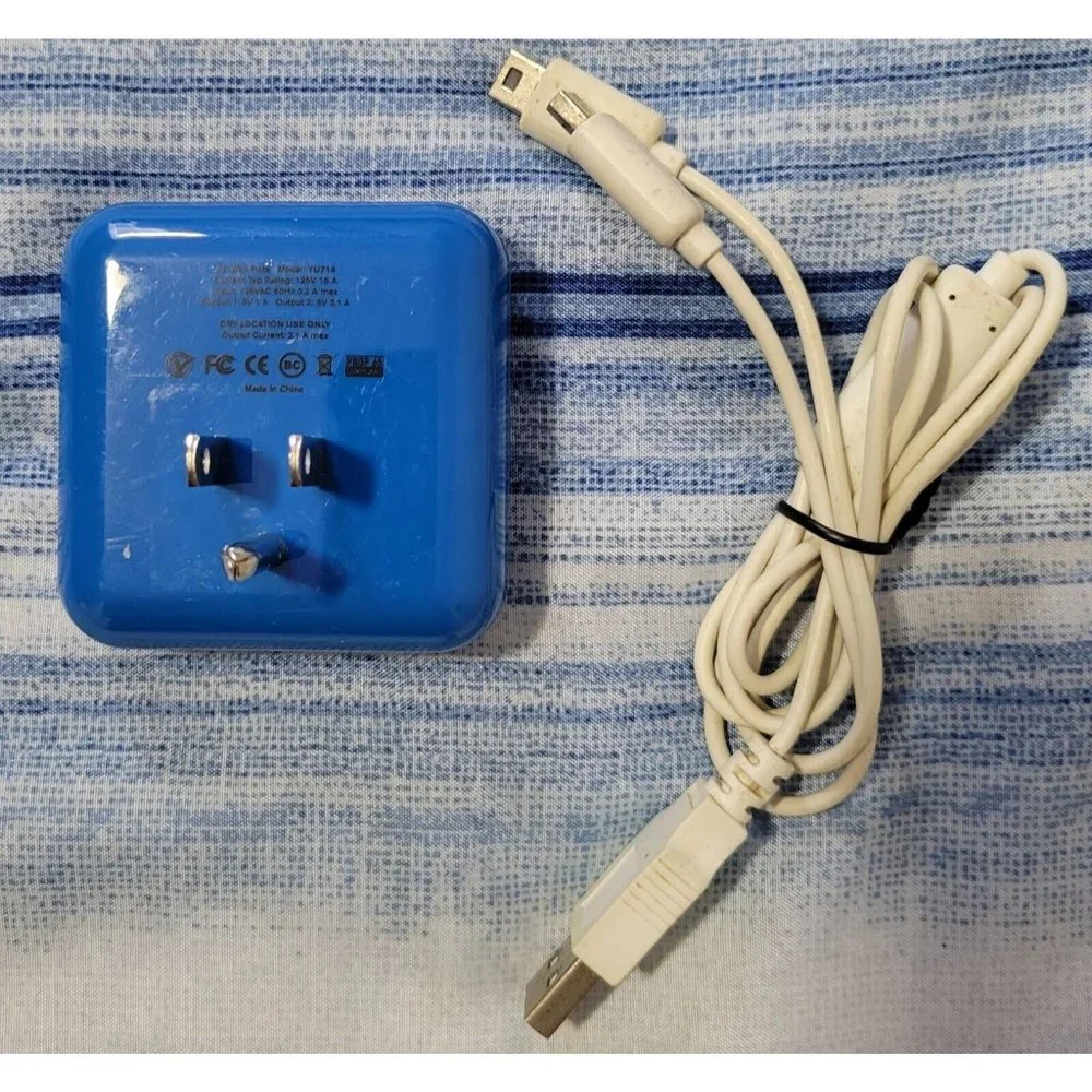 Youse Dual USB Wall Charger, 3DS, Phone, Tablet, et al.