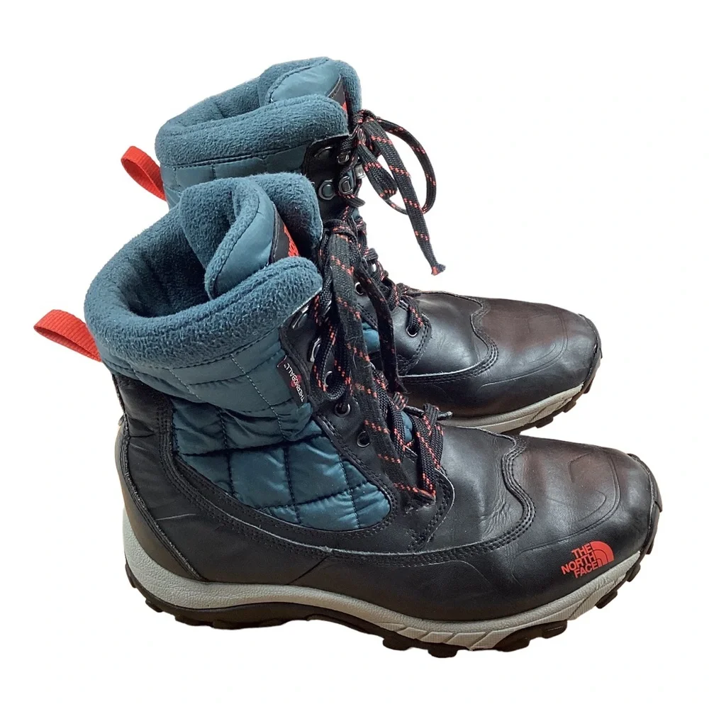 North Face Thermoball Boots Black