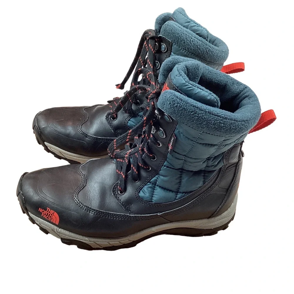 North Face Thermoball Boots Black