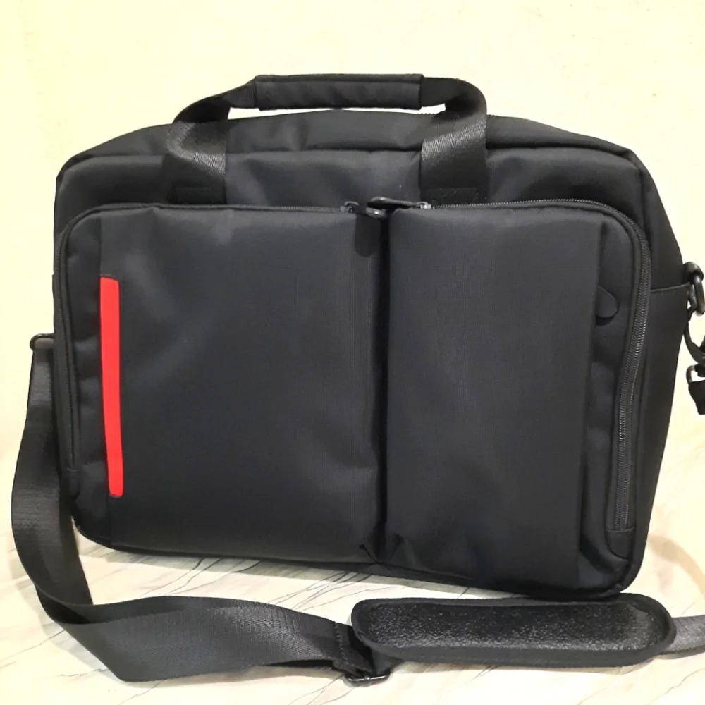 Unbranded padded laptop black briefcase