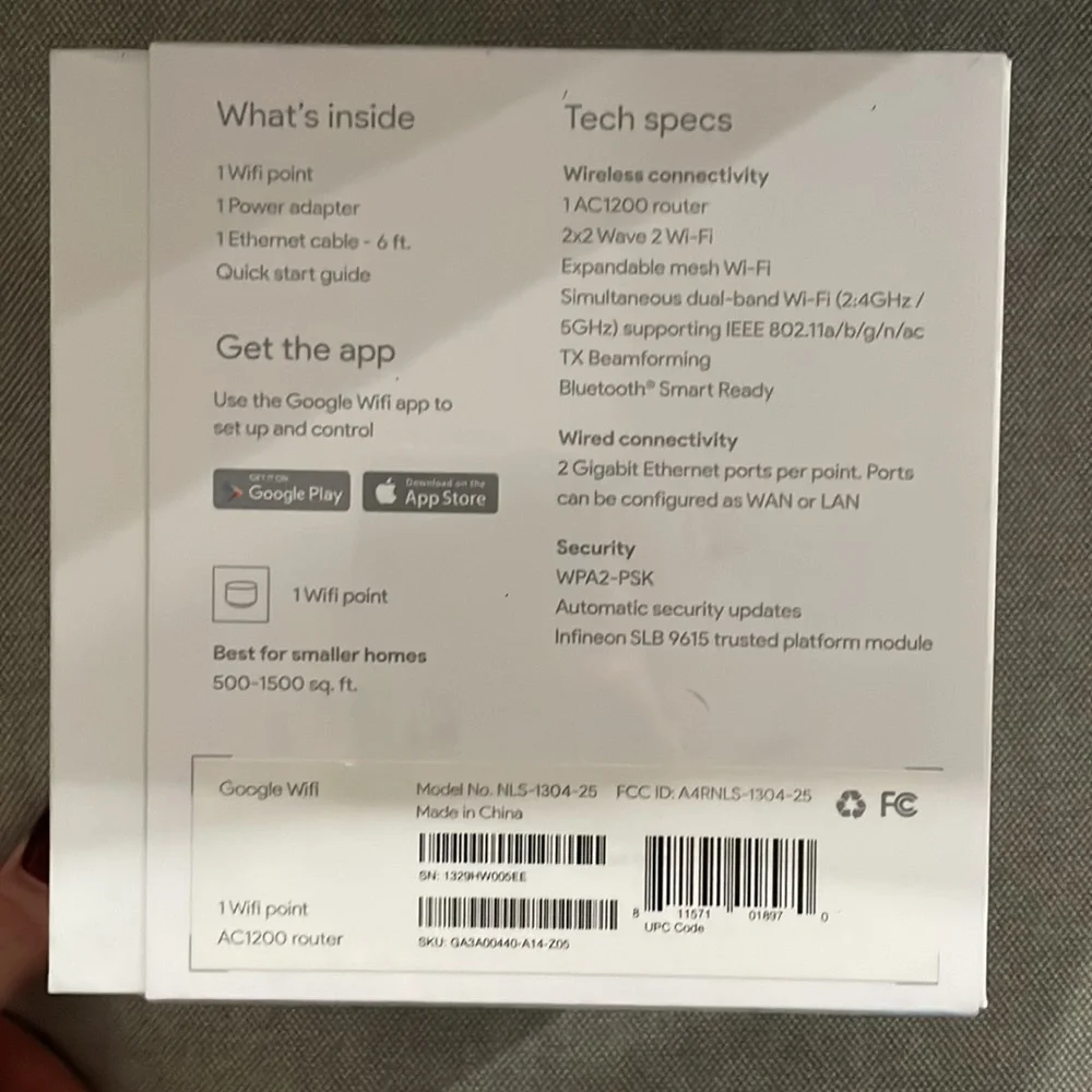 google new unopened