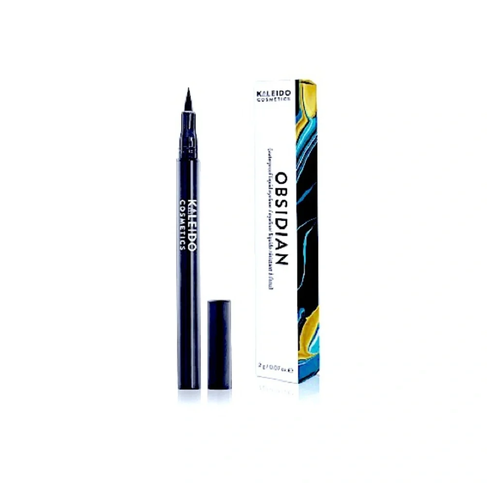 🆕(NIB) Obsidian Waterproof Liquid Eyeliner By Kaleido Cosmetics 2 g / 0.07 oz.