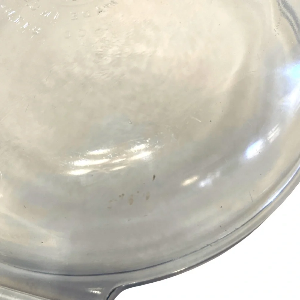 Pyrex cracks blue sapphire