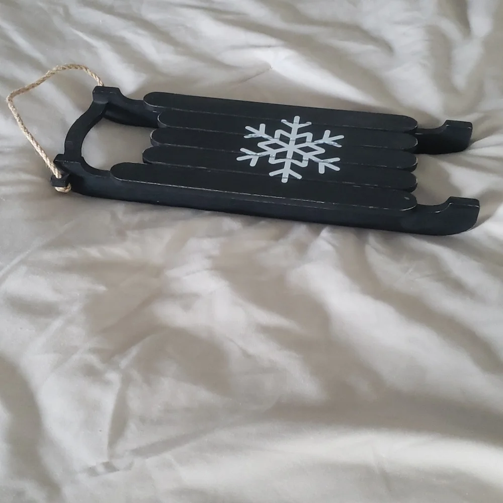 Wooden Sled from Target