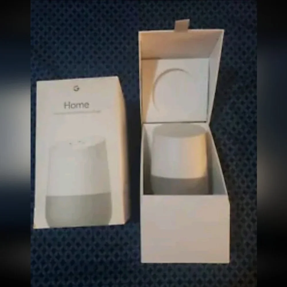 Google Home Personal Assistant Smart Speaker White/Slate GA3A00417A14
