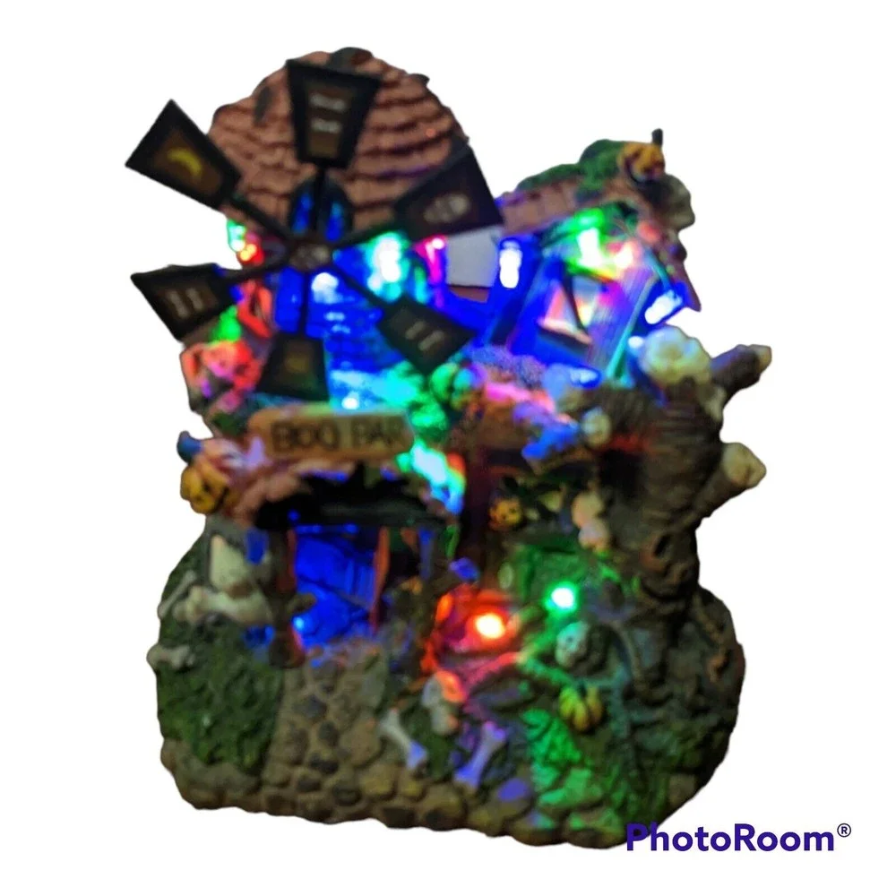LED Village Boo Bar Windmill. 2007 Works. Target