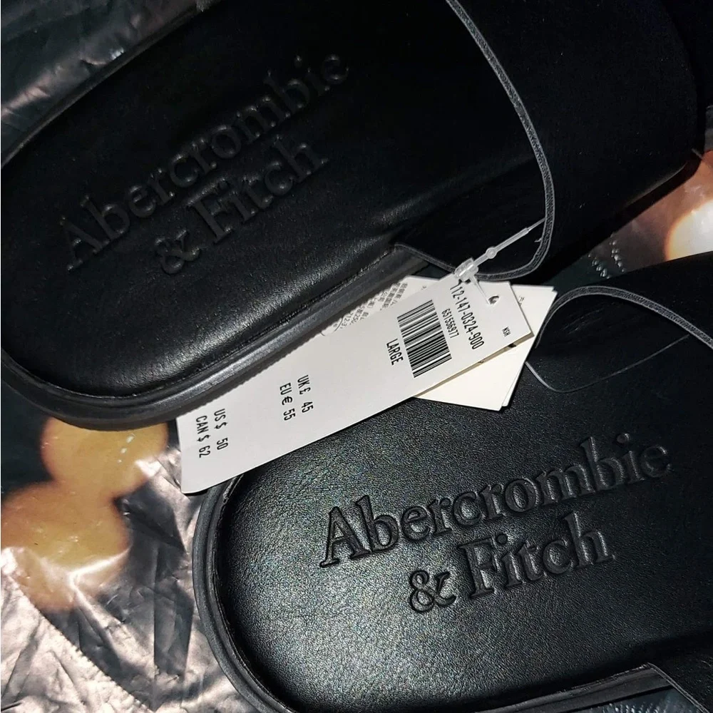 Abercrombie and Fitch Faux slide size XXL NWT