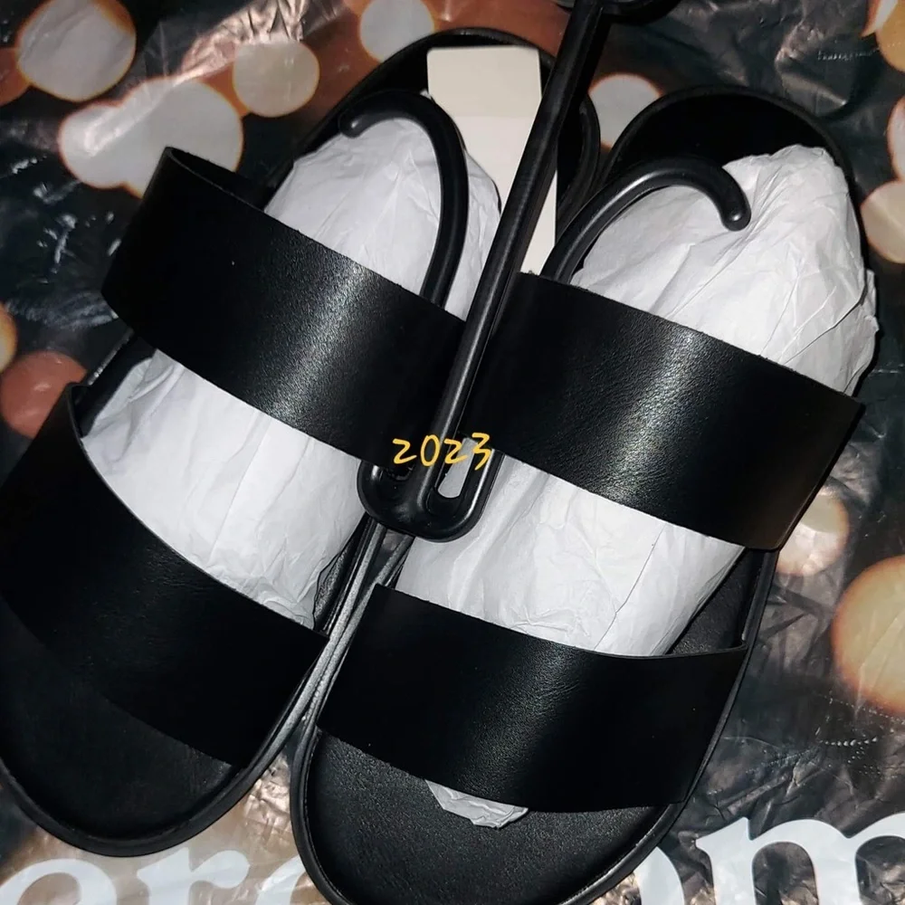 Abercrombie and Fitch Faux slide size XXL NWT