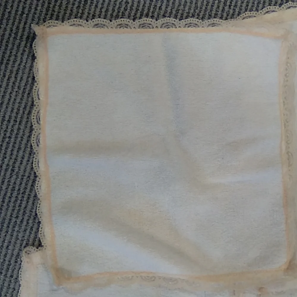 violet linen small decorative
