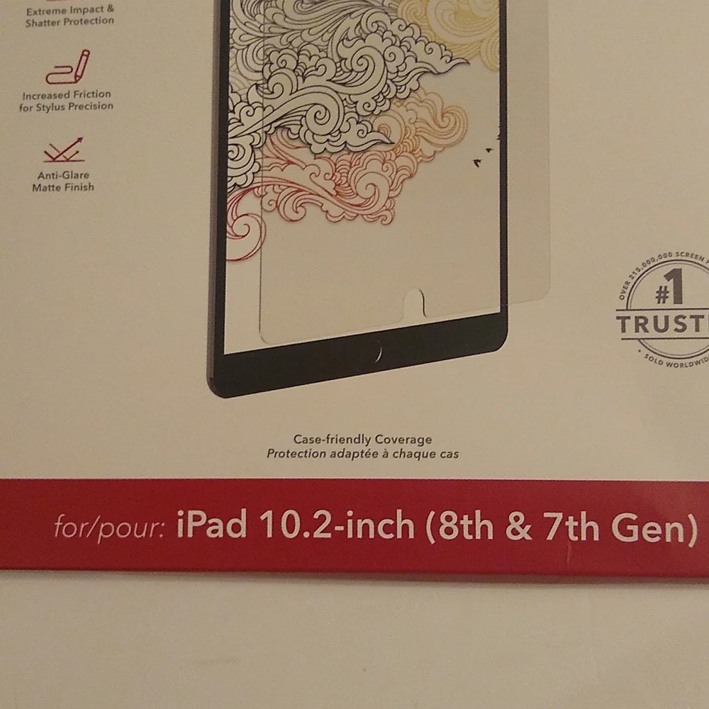 ZAGG invisible shield glass fusion plus canvas iPad glass