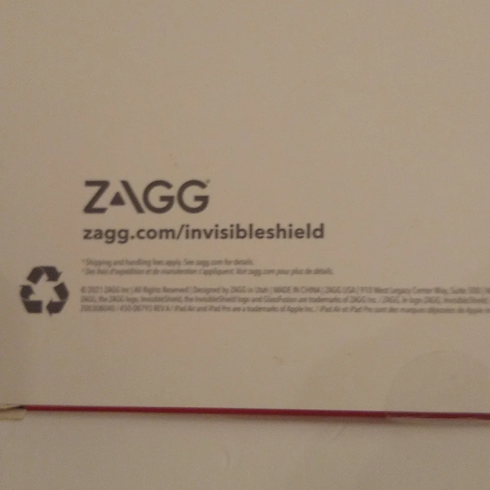 ZAGG invisible shield glass fusion plus canvas iPad glass