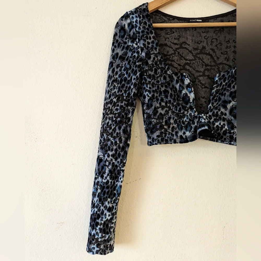 Fashion Nova Into The Night Top