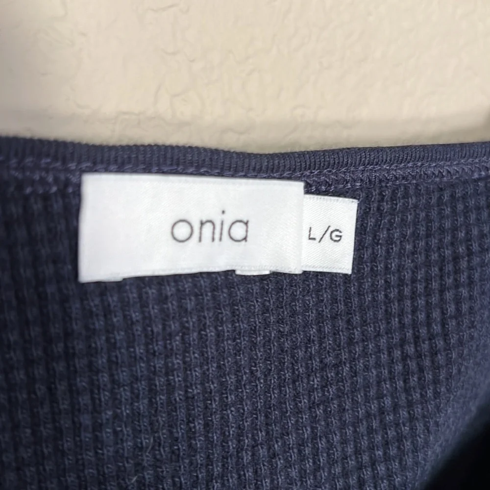 Onia waffle knit