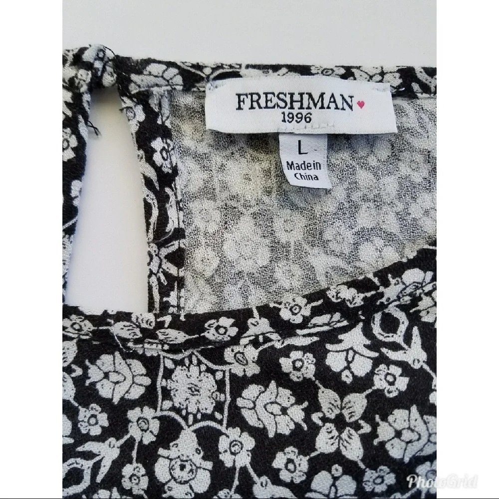 Long sleeve Printed Top