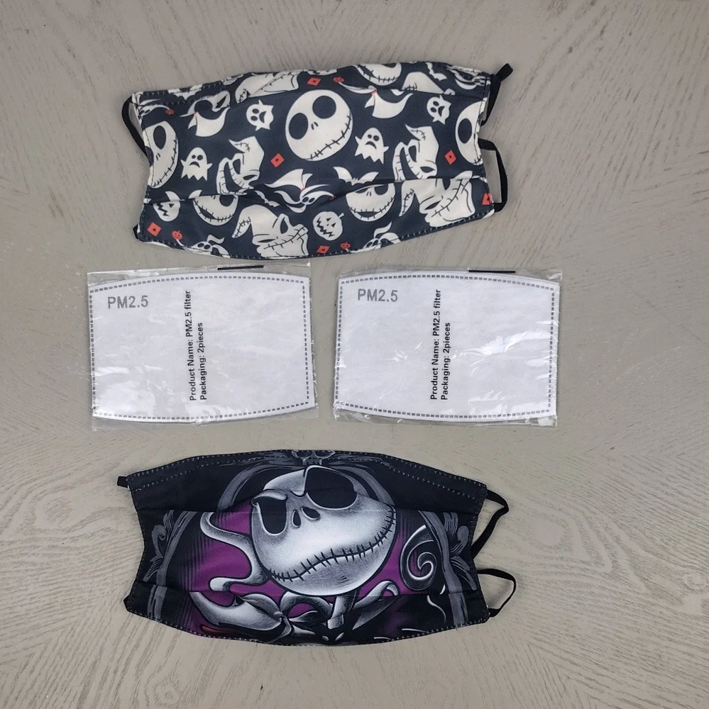 Jack Skellington Face Covers