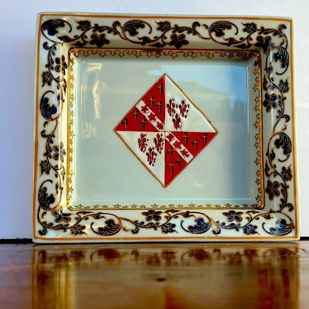 Tozai handpainted gilt