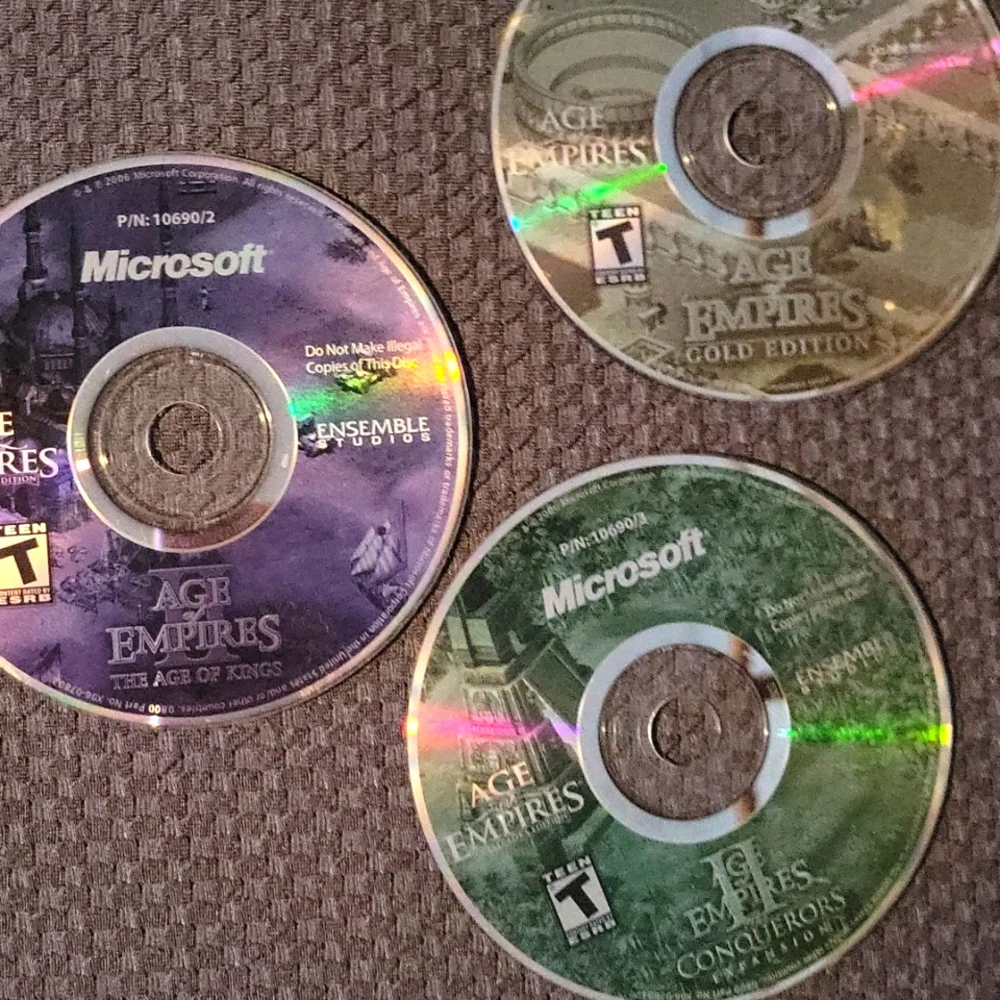 Age of Empires III PC cd-rom software