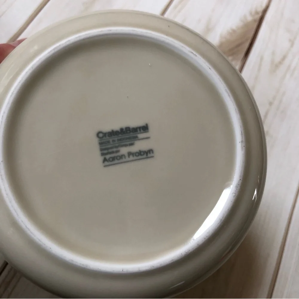 Crate & Barrel Aaron Probyn cereal bowl