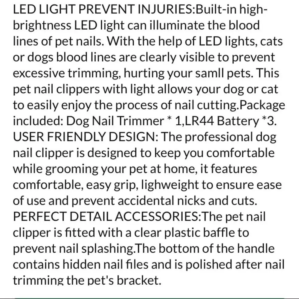 Pets Nails Clippers And Trimmers