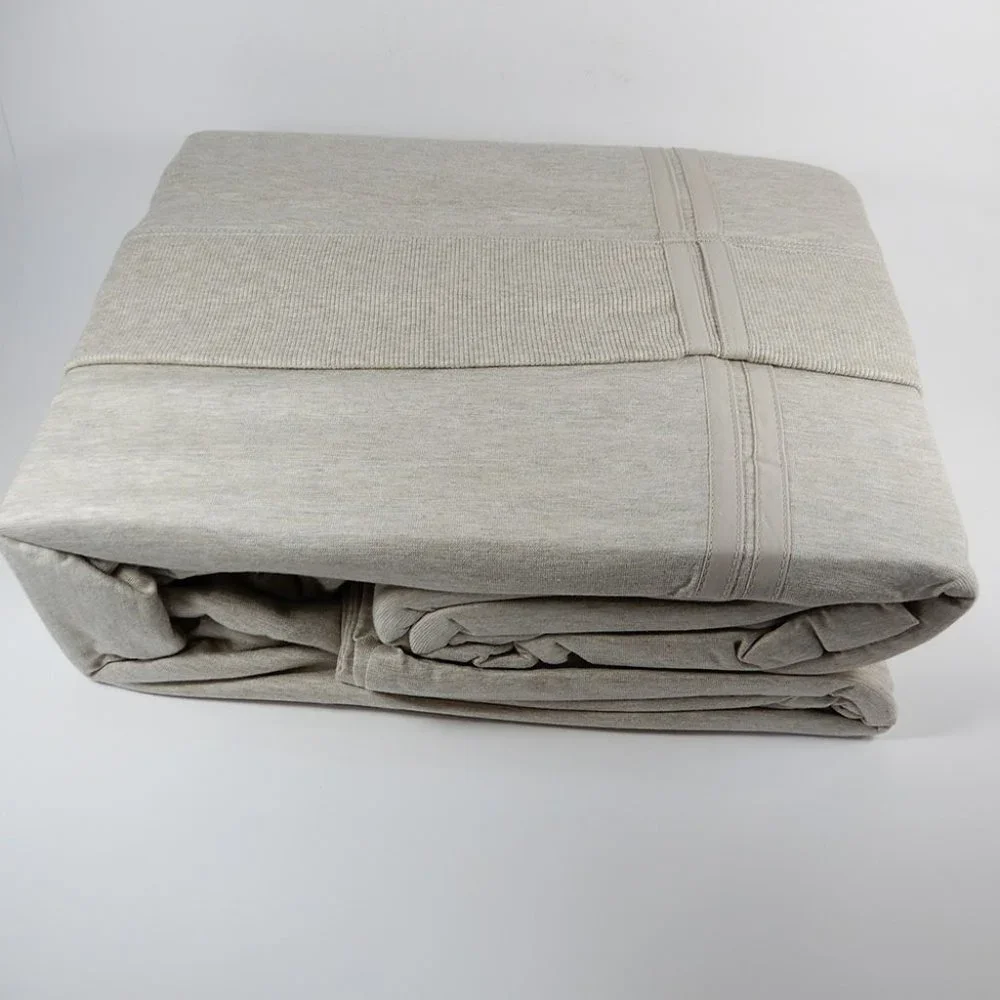 CALVIN KLEIN Modern Cotton Twin DUVET COVER Jogger Beige Cotton Modal NEW $129