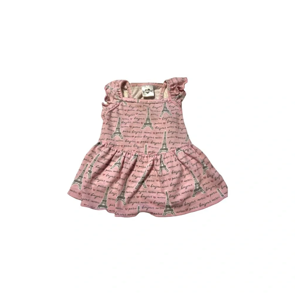Smoochie Pooch Paris Dog Dress Small