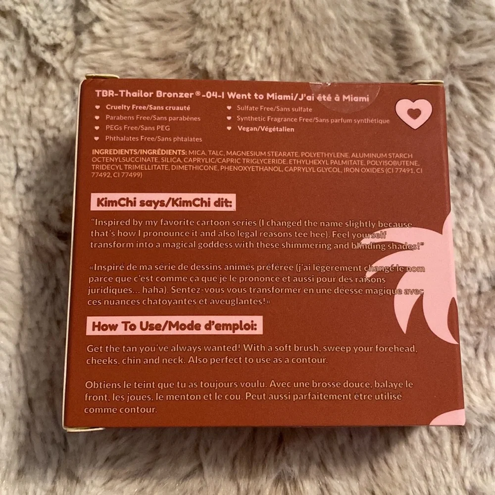 used bronzer