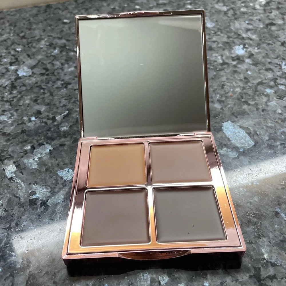 Ace Beaute Limited Edition Ultimate Sculpt Face Palette for dark skin tones/ NIB