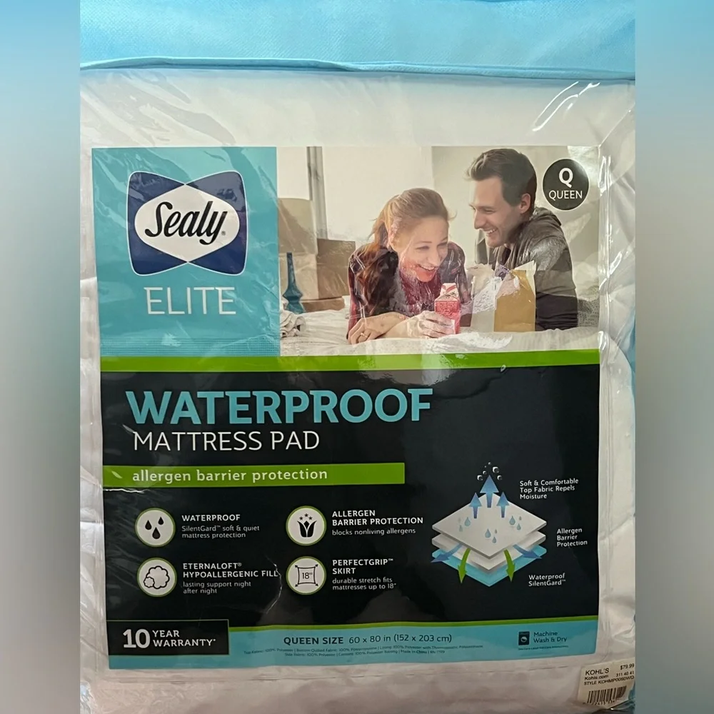 Waterproof mattress pad