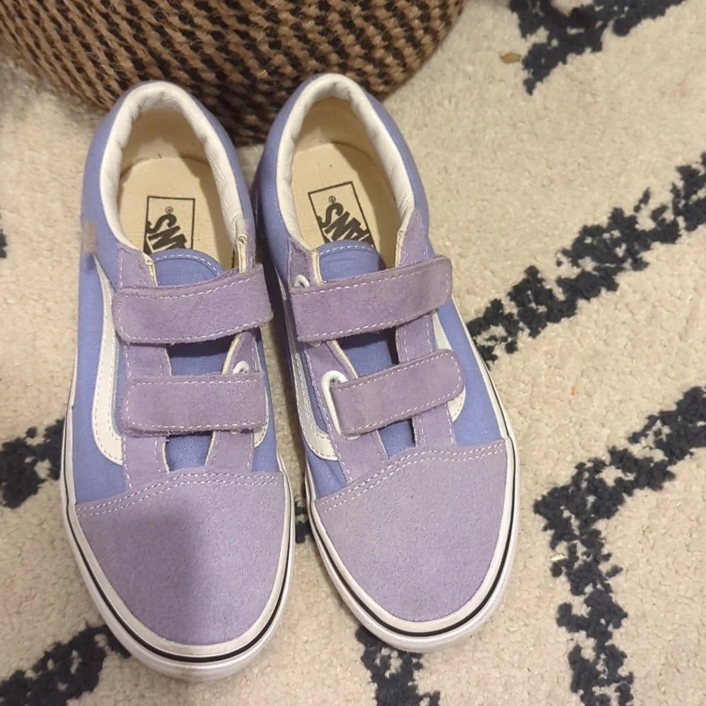 Girls shoes. New without tags for a girl or boy who likes purple.