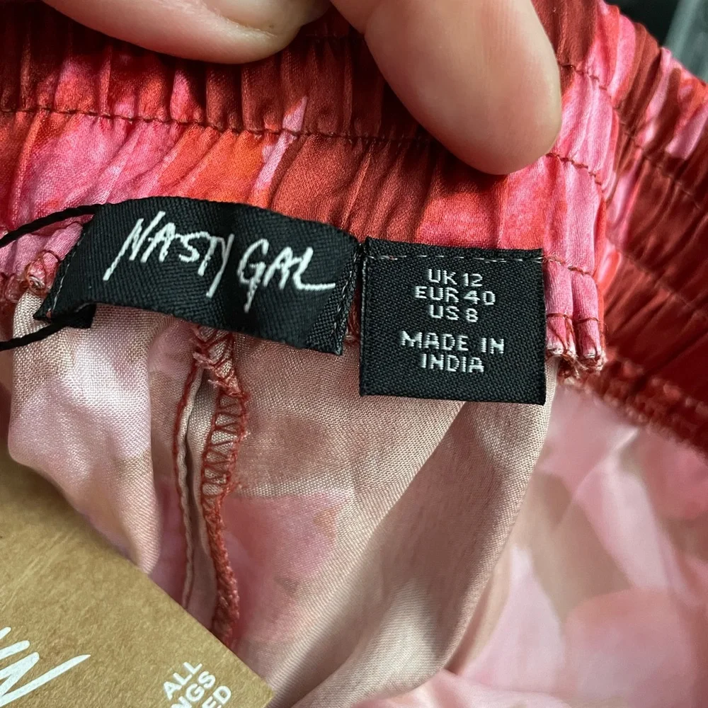 Nasty Gal satin pj
