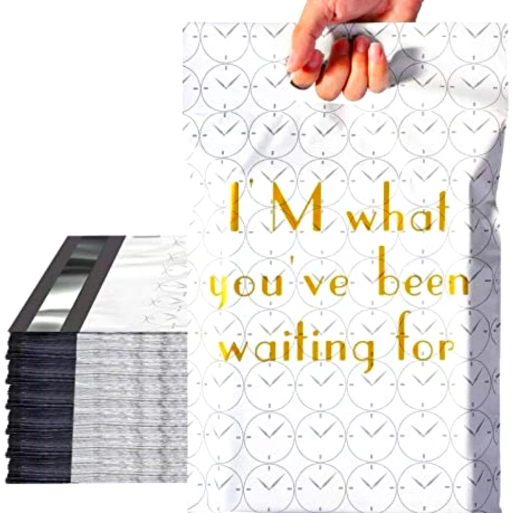 - 15 Poly Mailers with saying