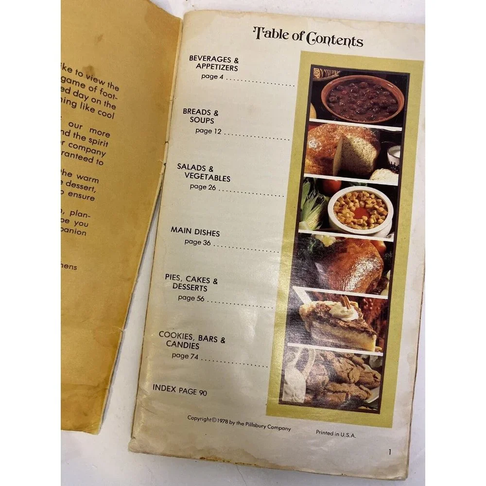 Pillsbury cookbook recipe
