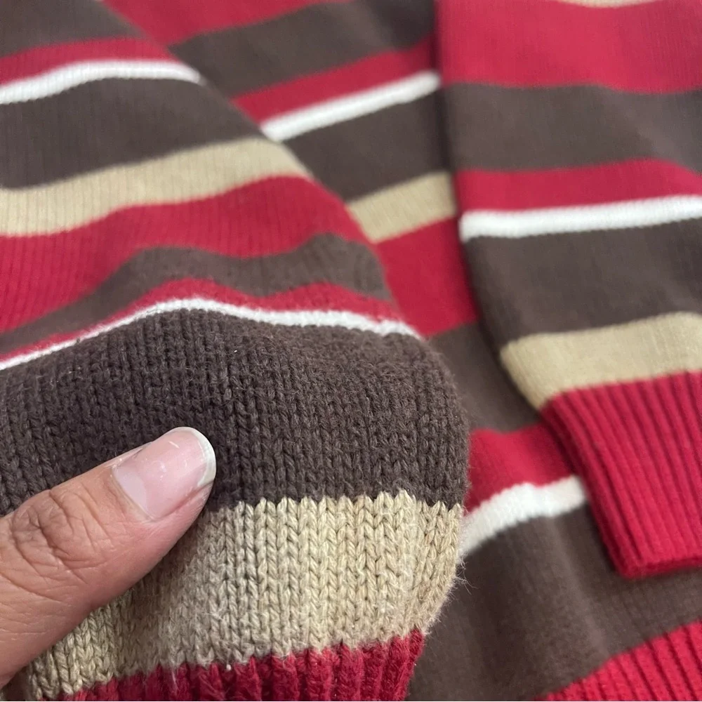 Gymboree 2010 Brown & Red Pullover Sweater