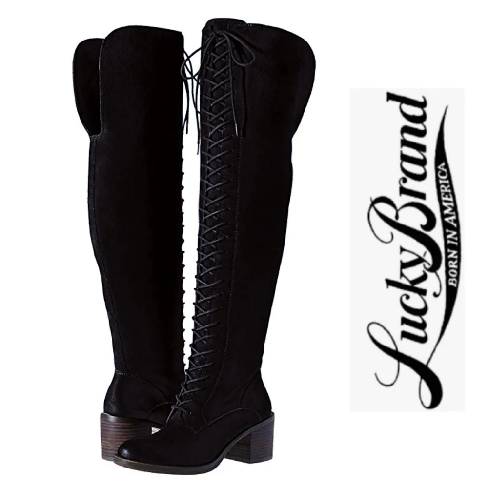 Stylish & Edgy Lucky Brand OTK Boots