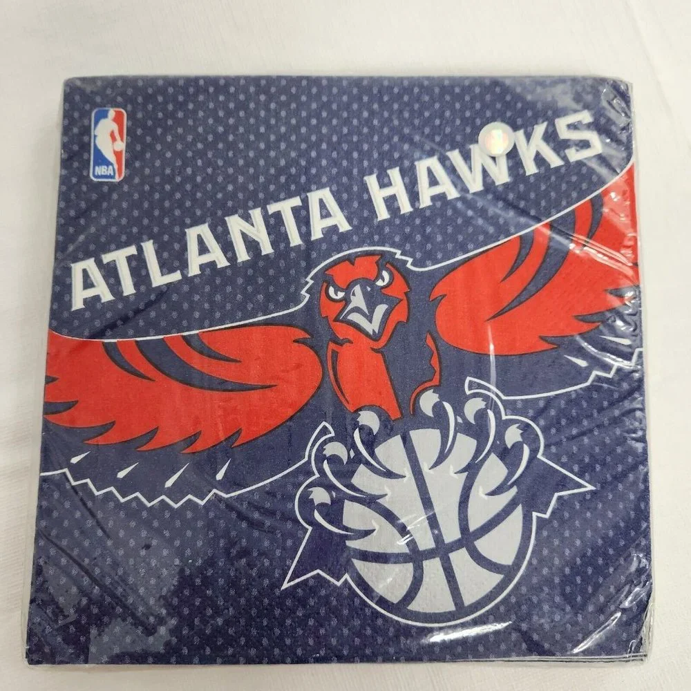 Atlanta Hawks Napkins NBA Party Decorations Paper