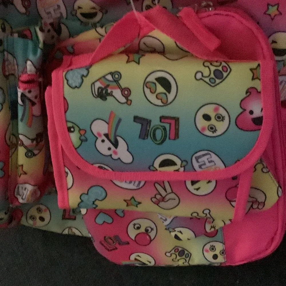 Kids Backpack, Lunch Bag, Tablet Case, Pencil Case & Water Bottle Set