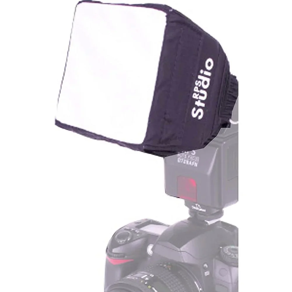 NWT Mini Softbox Photo Flash Diffusor Universal For Top Mount Flashes