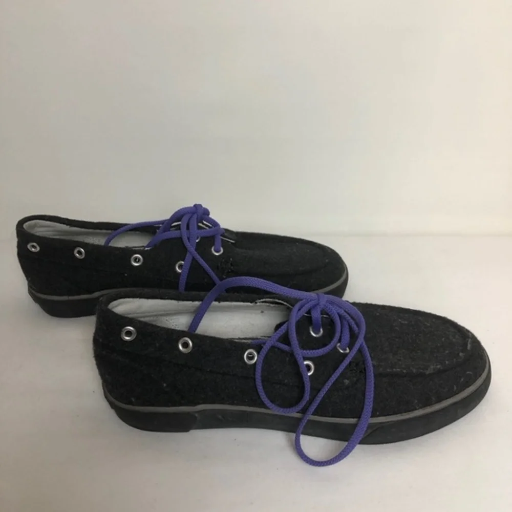 Polo by Ralph Lauren Gray Boat Shoes ((size 8D))