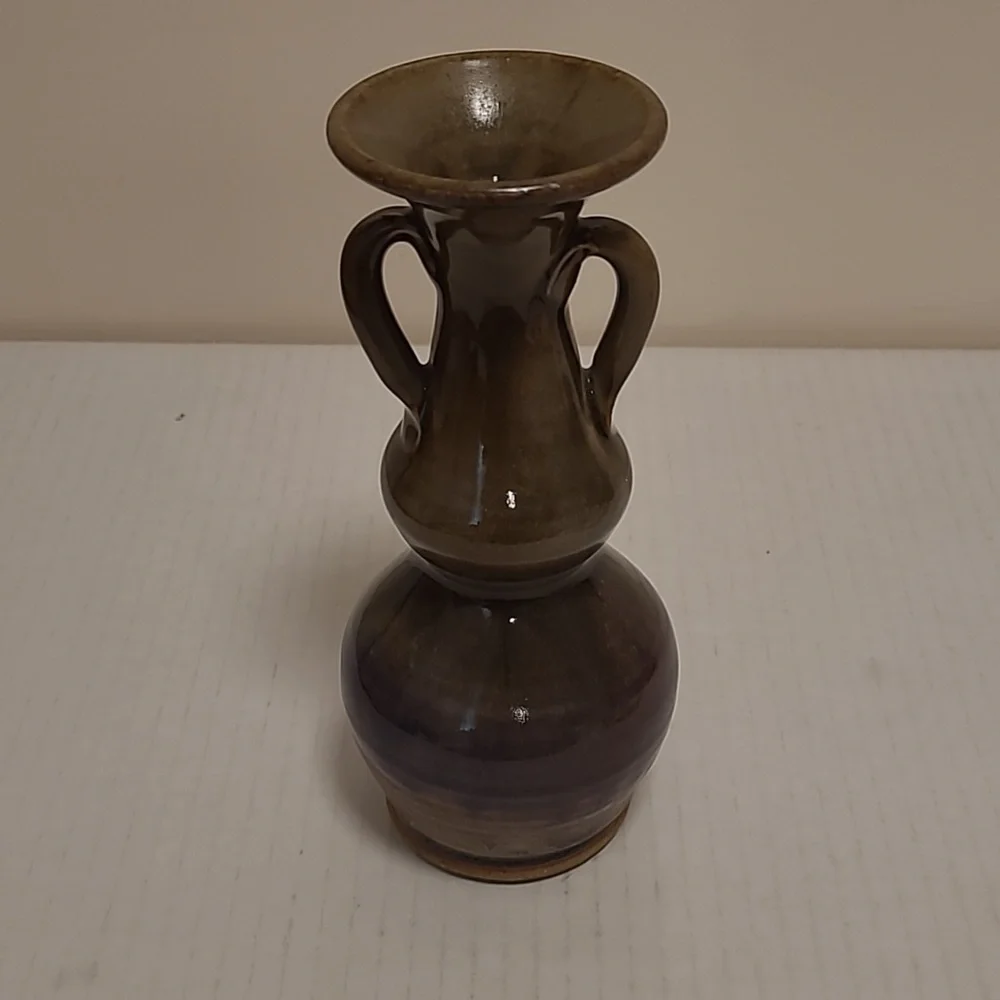 Artist Signed Nicholas Pottery Water Vessel/Vase