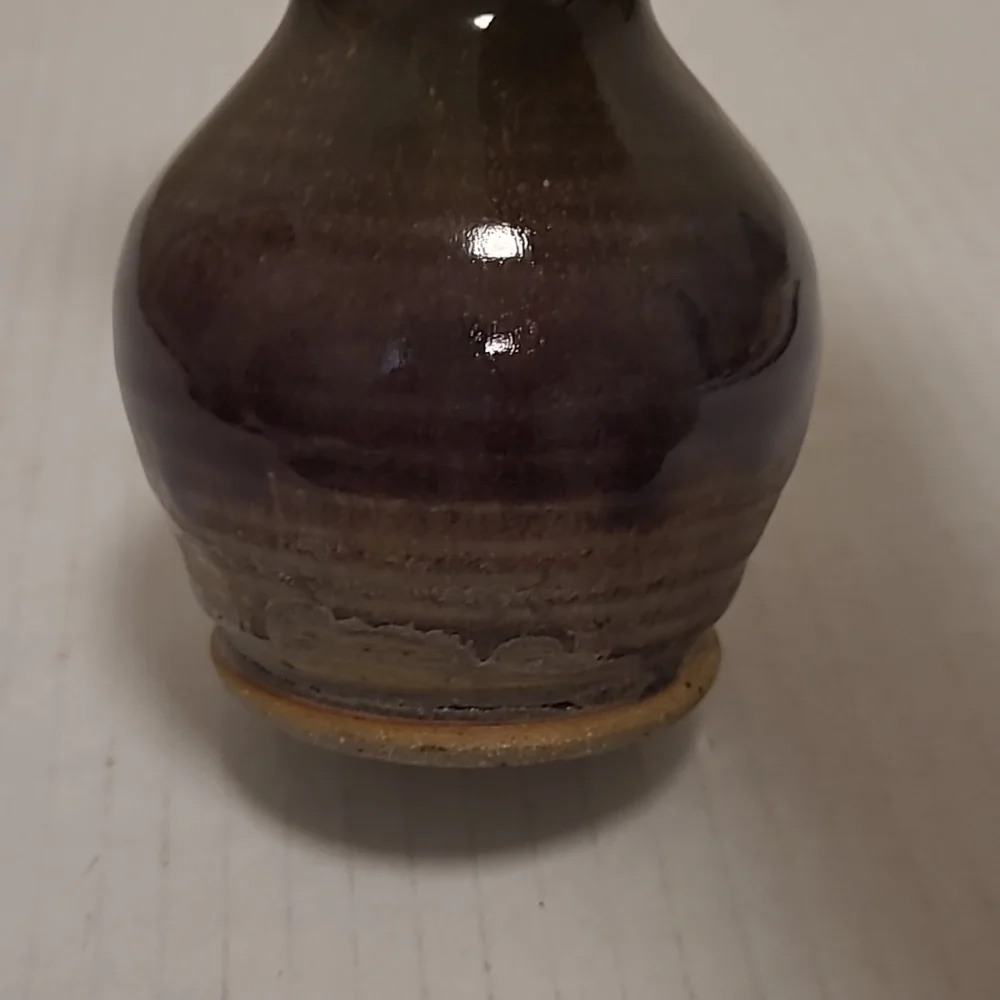 Artist Signed Nicholas Pottery Water Vessel/Vase