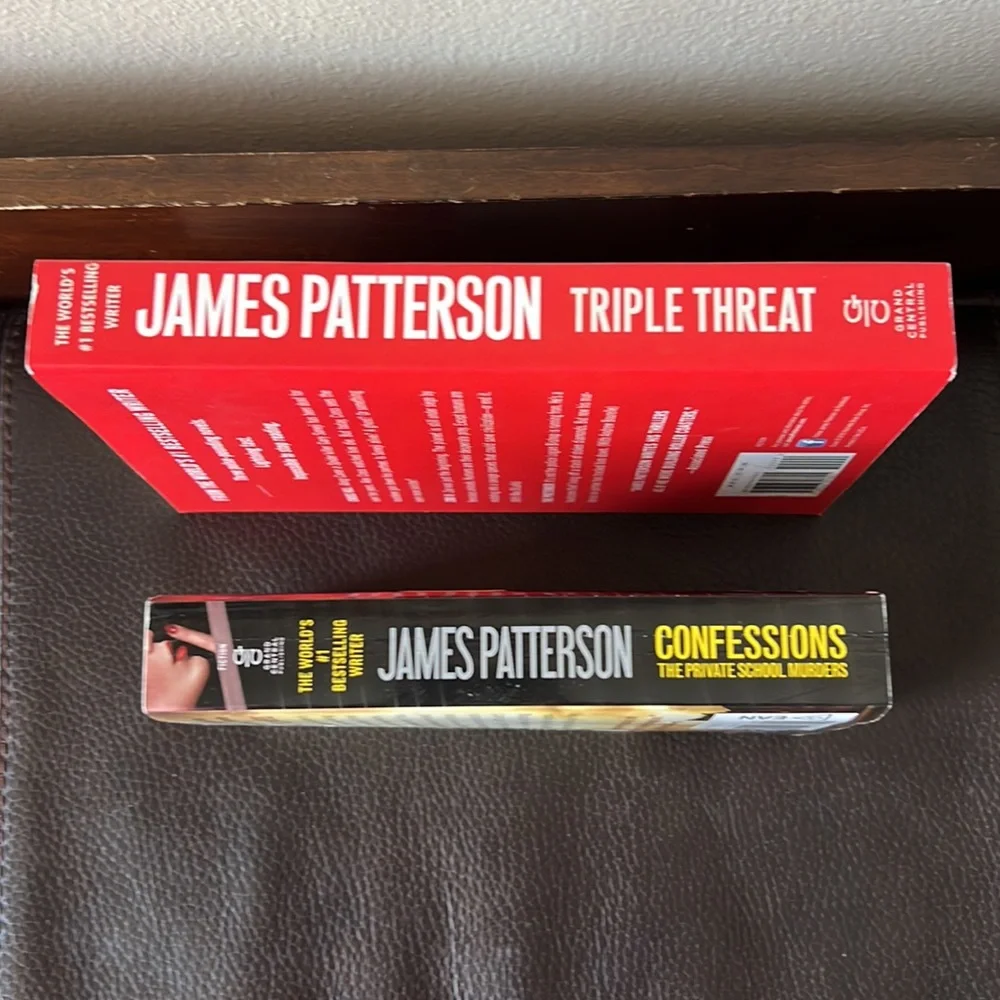 James Patterson Lot of 2 Paperback Novels