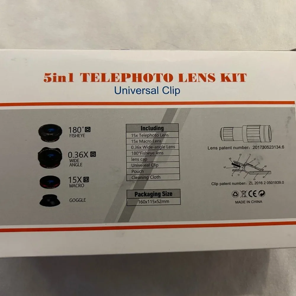 Source Unknown telephoto lens