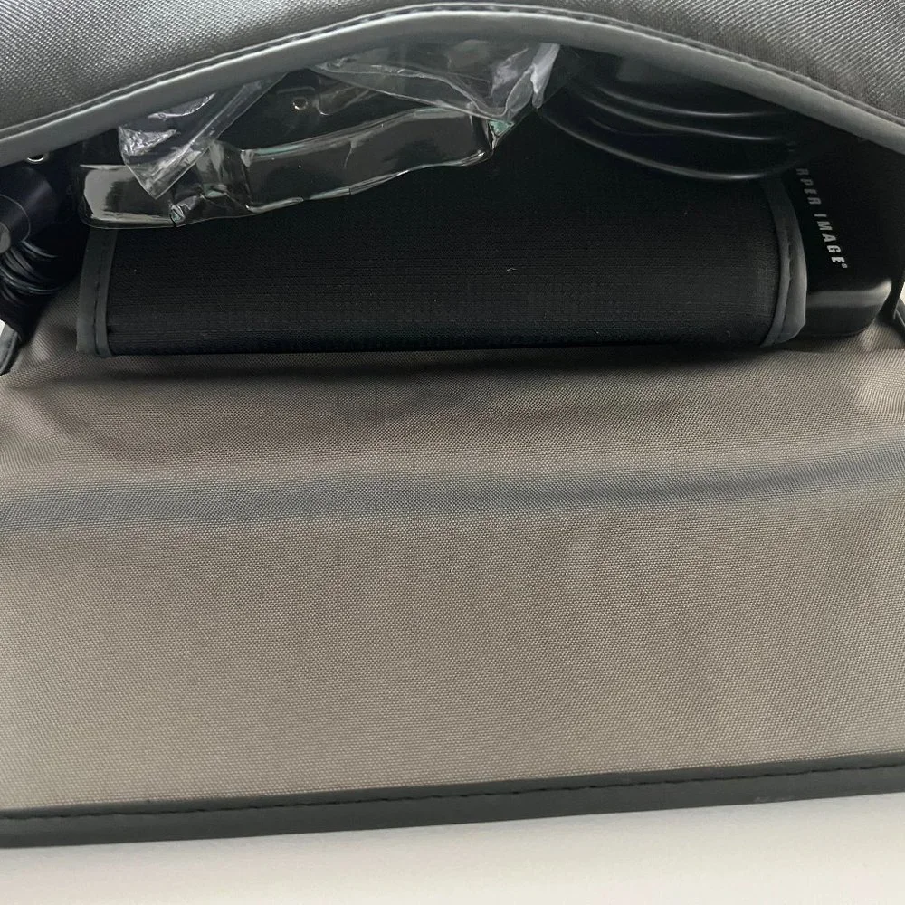 Sharper Image - Portable Folding Charging Valet Model Complete Kit Used