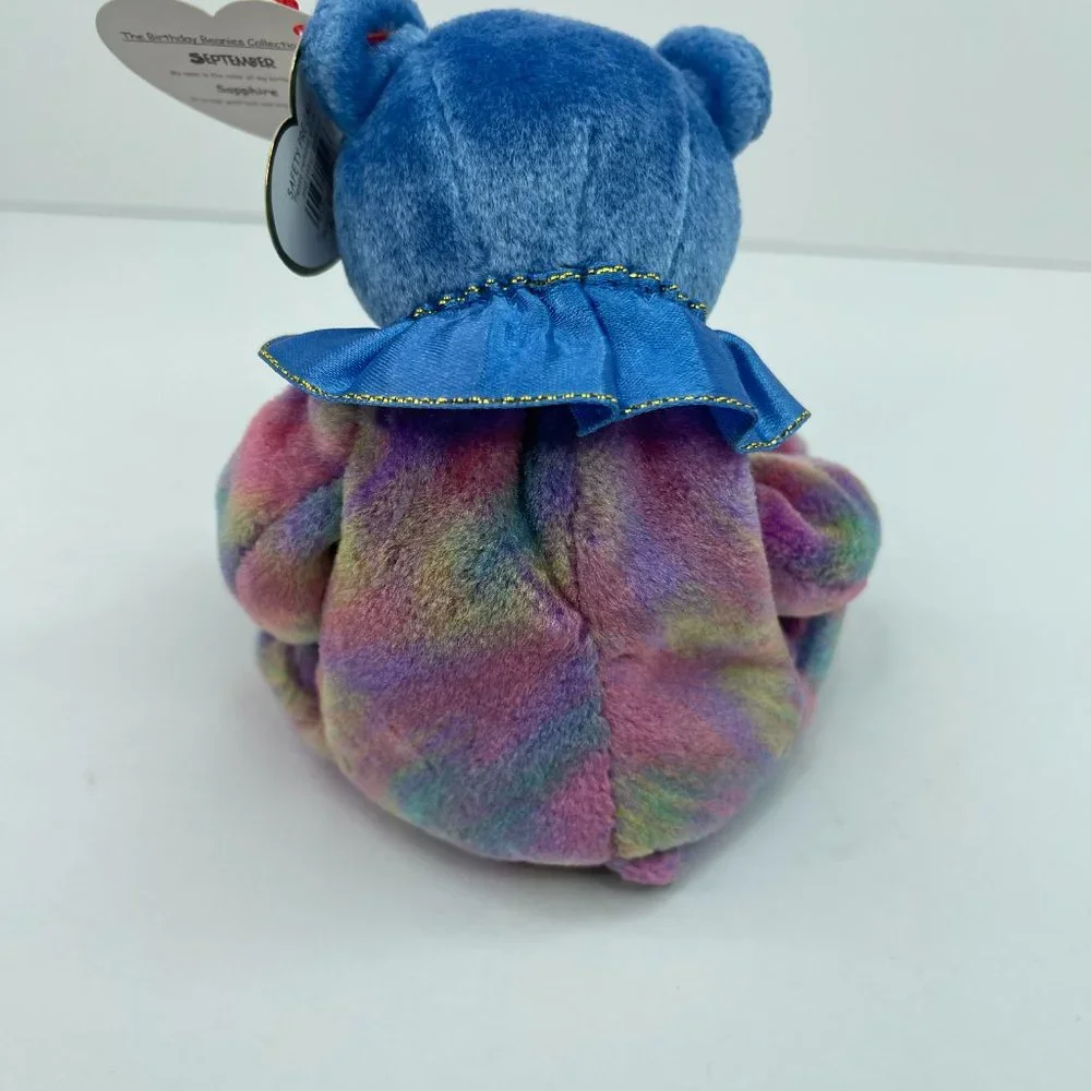 Ty Beanie Baby - SEPTEMBER the Birthday Bear with TAGS 2001