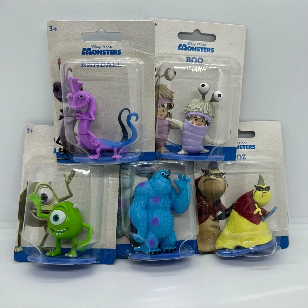 Monsters Inc. 5 piece characters Birthday cake toppers action figures