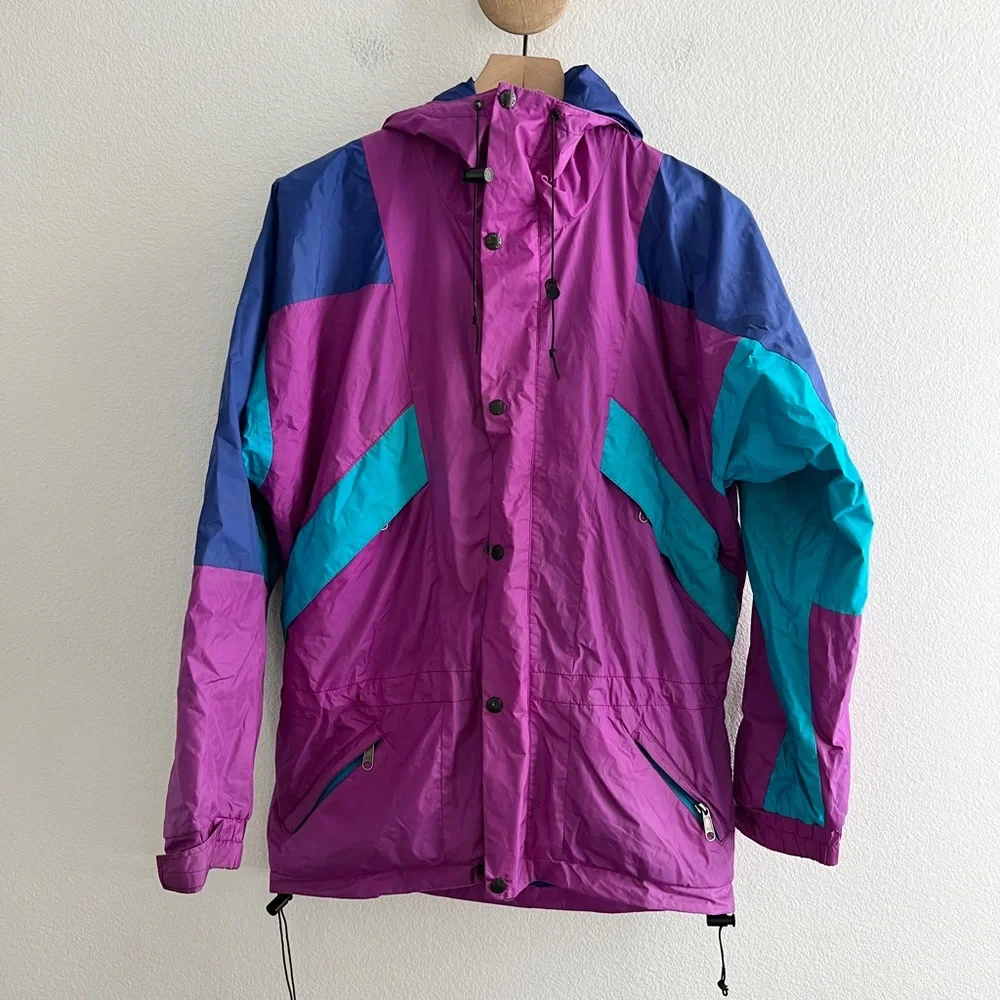 Vintage North Face Gore Tex Color Block Jacket