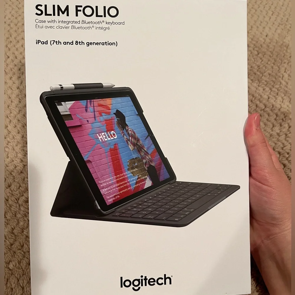Slimfolio from Logitech keyboard and case for iPad